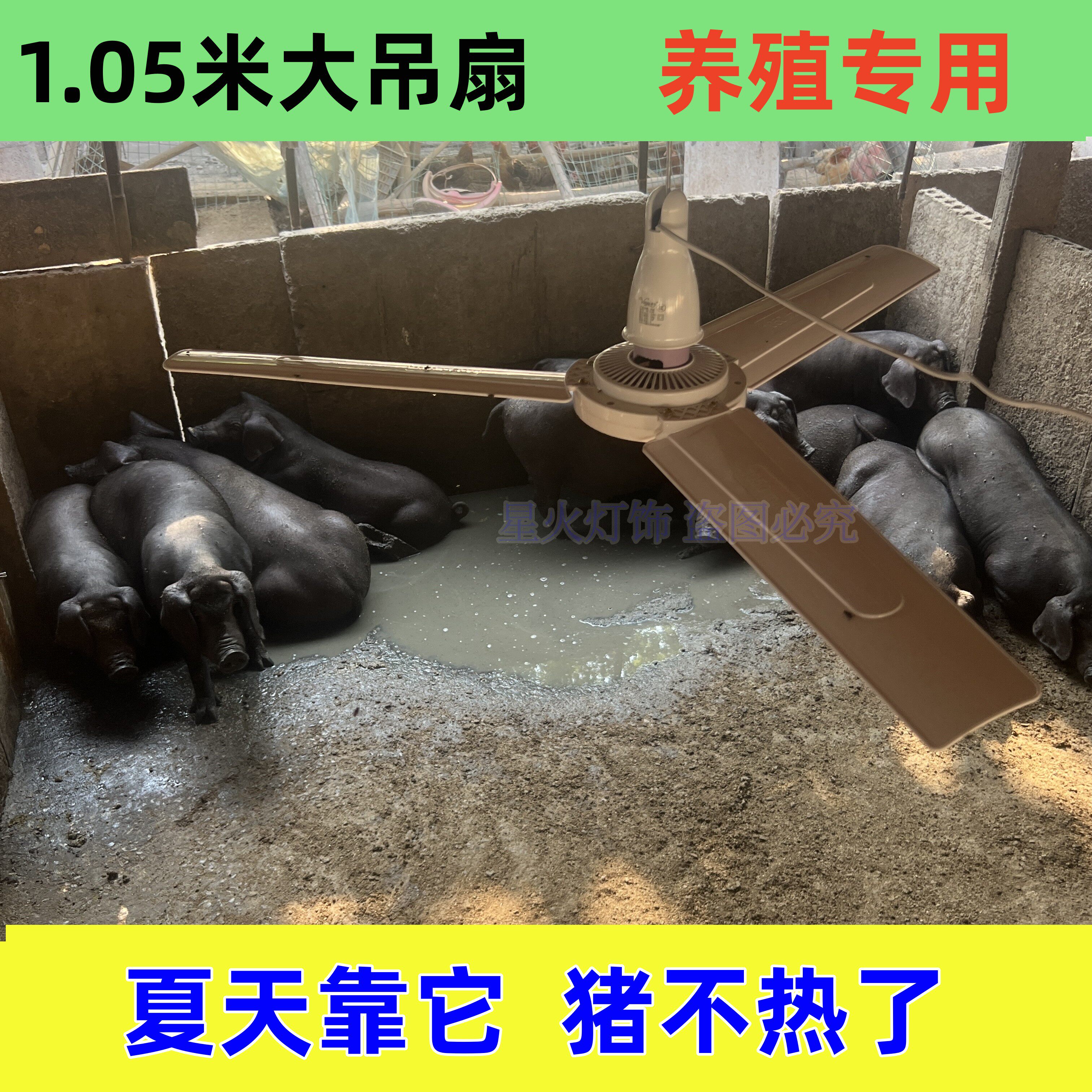 荣鑫养殖专用风扇猪舍