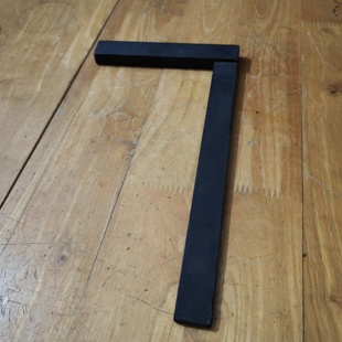 五十年代老物件二手老拐尺划线尺老木工尺老直角尺木匠尺怀旧量具