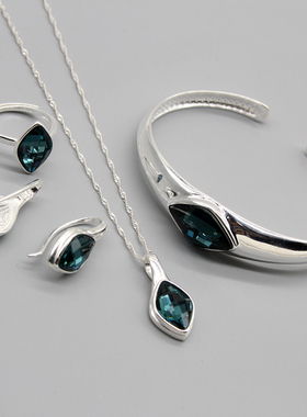 民族风925纯银四件套藏族游牧