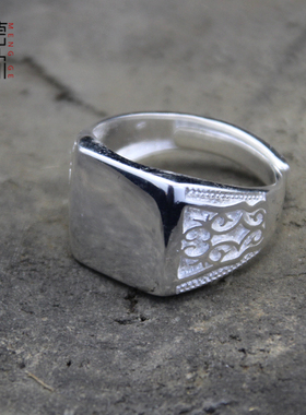 蒙歌银饰蒙古元素情侣无925纯银