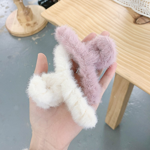 日韩风发箍后脑勺夹子头饰