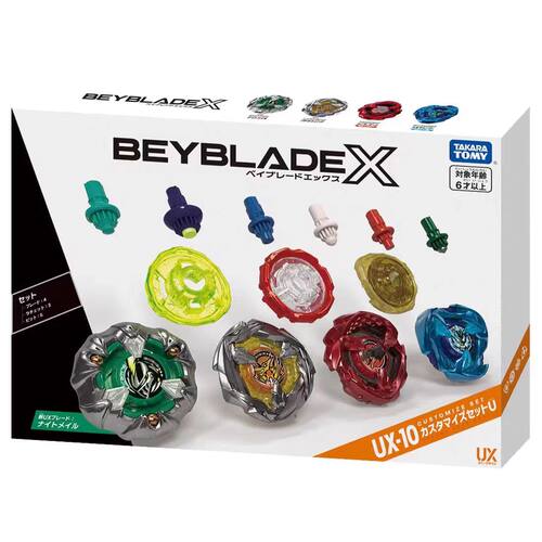 TAKARA TOMY Beyblade X 爆旋陀螺 战斗陀螺 UX-10 陀螺改造套装