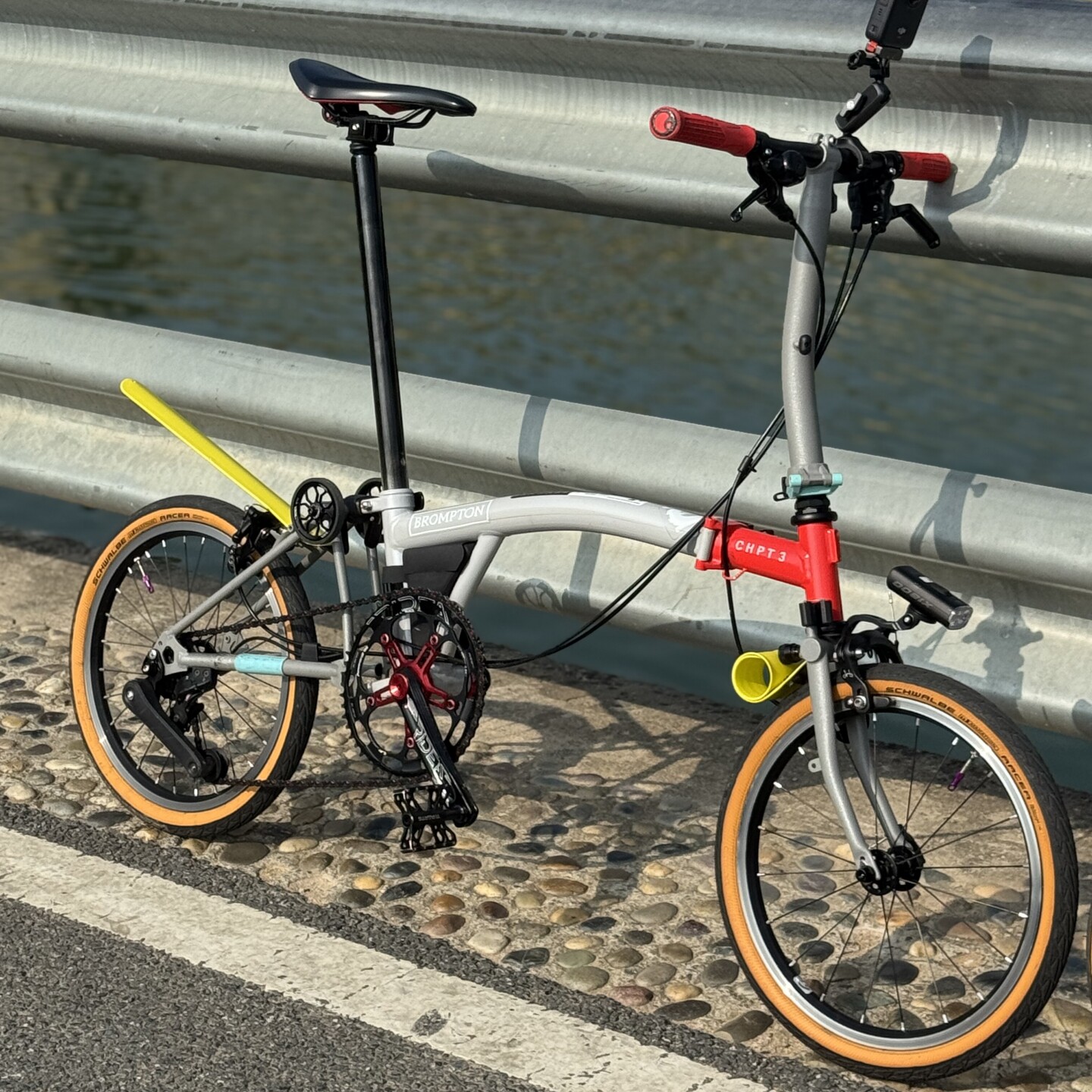 吉耐思三折叠自行车挡泥板超轻150g可伸卷国布佳沃NEO蔚来Lemmo系