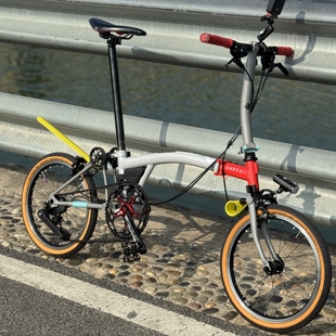 吉耐思三折叠自行车挡泥板超轻150g可伸卷国布佳沃NEO蔚来Lemmo系