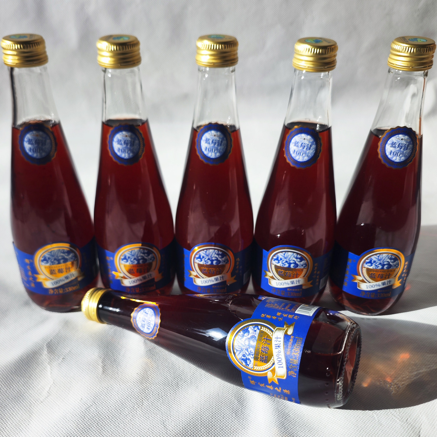 辉发森之源东北特产蓝莓汁饮料330ml整箱6瓶馈赠礼品年货节日送礼,咖啡/麦片/冲饮,植物饮料,淘宝优惠券,粉丝福利购,淘宝优惠卷