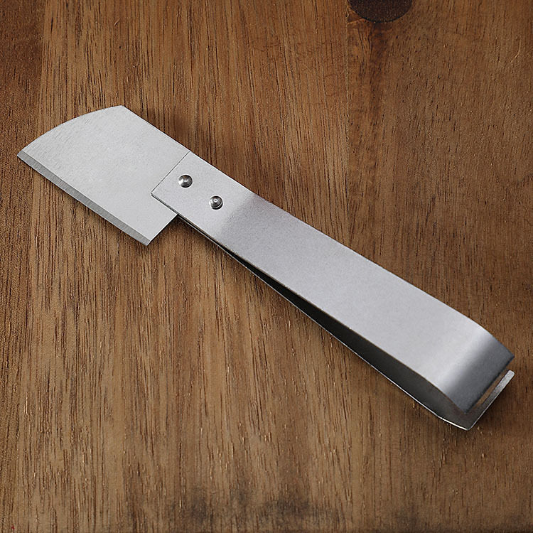 一元店货源猪毛夹厨房工具鸭鸡不锈钢拔毛器鹅毛夹刀多功能拔毛夹