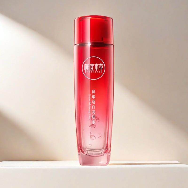 相宜本草鲜嫩透白亮肤水红石榴鲜活嫩肤水补水保湿提亮肤色爽肤水