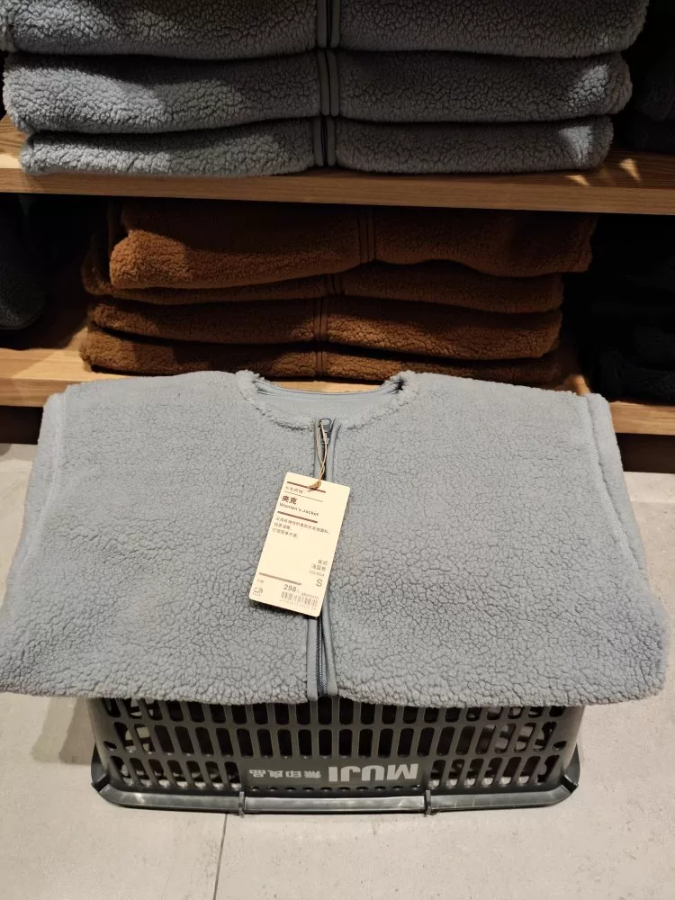 Новый особый MUJI женский длинный-пуховой жакет кардиган