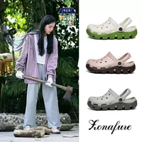 Нана, тапочки в стиле Crocs, нескользящие летние мюли, в корейском стиле, подходят для носки на улице