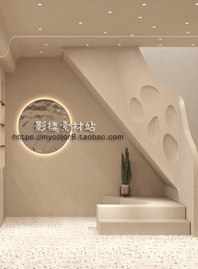 3D直播间背景 影楼摄影网红主播背景 壁纸壁画素材大图23-237