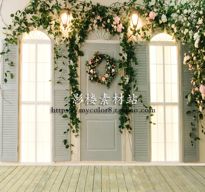 mycolor8 PS 婚纱 影楼摄影背景 韩式背景实景素材图片大图20-258