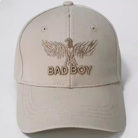 BAD BOY官方正品帽子男款鸭舌帽硬顶潮流秋冬款刺绣个性棒球帽
