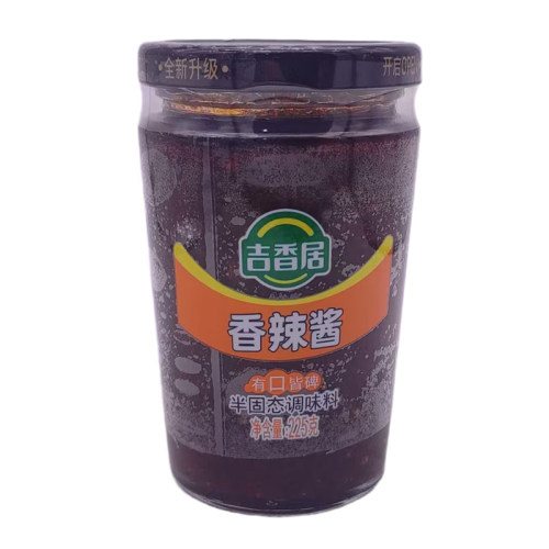 吉香居口杯香辣酱225g克四川餐饮商用下饭开味菜辣椒调料眉山泡菜 - 封面