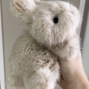 甜甜美美温暖手作奶茶兔兔陪伴圣诞新年礼物