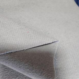 特价雾霾蓝色绵羊绒混纺制衣服装面料西服外套裙子手工布料