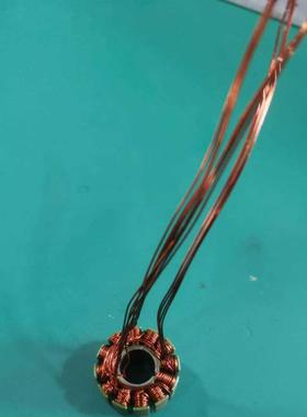 外转子空心杯无刷电机铁芯手工绕线/大无刷电机定制/设计快速打样