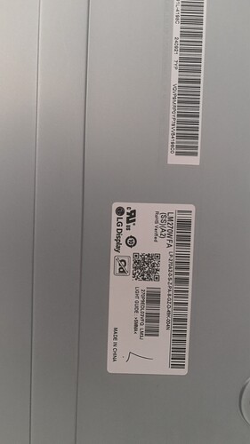 LM270WFA  LM270WR3  WR5  LM270WQE. LM270WQA WQB WQ8 LG显示屏