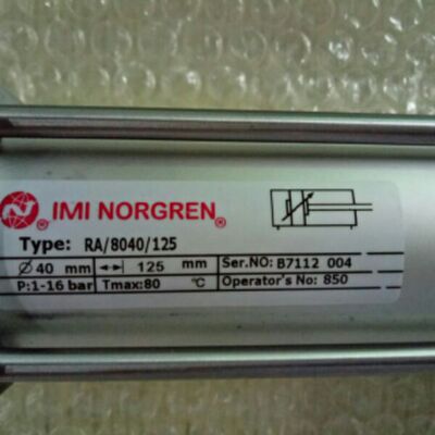 RA/8040/125 诺冠NORGREN气缸PRA/182040/M/760 PCA/702040/M/100