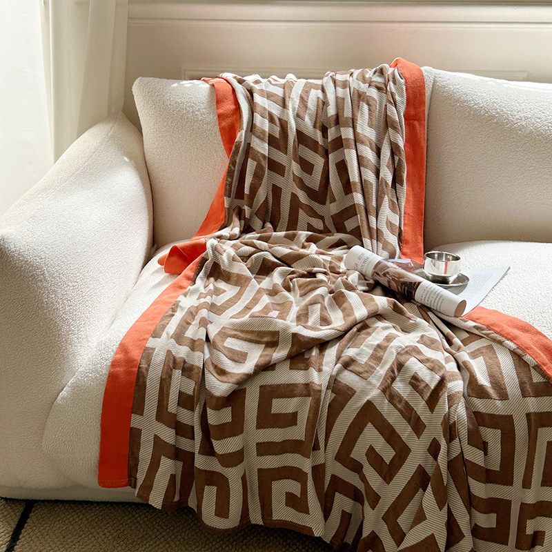 夏季毛巾被薄款棉双层纱布凉感毯子夏凉被沙发用午睡小毯子薄被子,床上用品,化纤被,淘宝优惠券,粉丝福利购,淘宝优惠卷