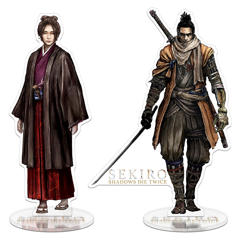 只狼影逝二度sekiro永真英麻药师游戏周边亚克力立牌钥匙扣小挂件