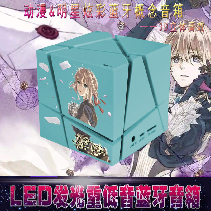 Kaman Garden violet eternal Garden Animation around mobile phone wireless Bluetooth loudspeaker box Lagerstroemiain the Play mode/Anime/Periphery/cos/Board games , Cartoon/Animation around , Anime 3C Periphery/Digital Appliances  category - from Buy2taobao.com to provide professional Taobao agent buy service