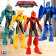 奥迪双钻量子战队关节可动公仔恐龙战甲英雄集结变形机器人人偶男