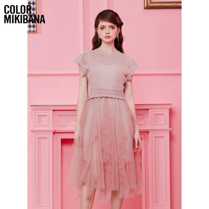 MIKIBANA米可芭娜小众设计甜酷辣妹23年夏连衣裙Y32WP8093