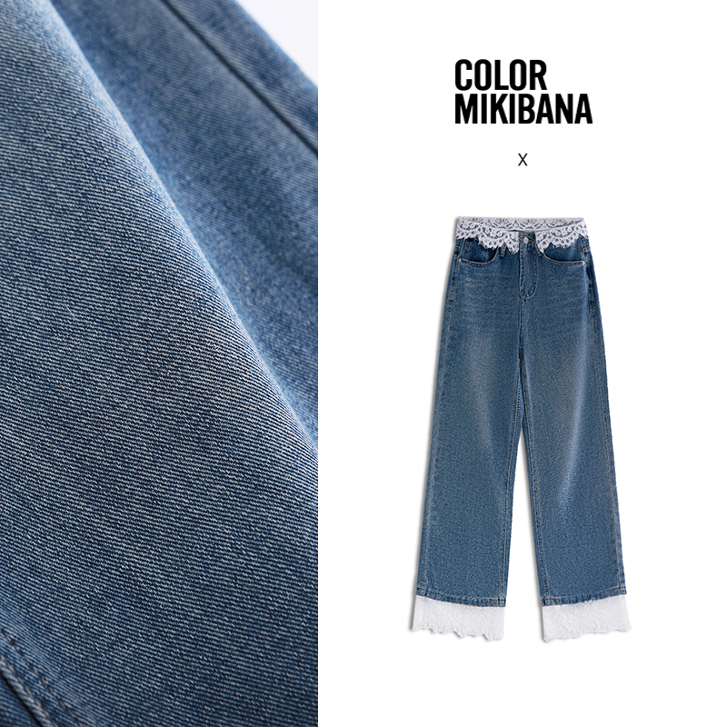 【直播专属】MIKIBANA女式牛仔裤JM2ZB0187