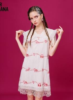 MIKIBANA米可芭娜2024年春季新款减龄小众设计连衣裙M33OD0809