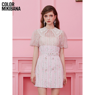 MIKIBANA米可芭娜小众设计甜酷辣妹23年夏新款连衣裙Y32OD9191