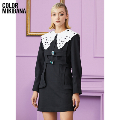 MIKIBANA米可芭娜小众甜酷减龄线下专柜同款连衣裙M24OD3117