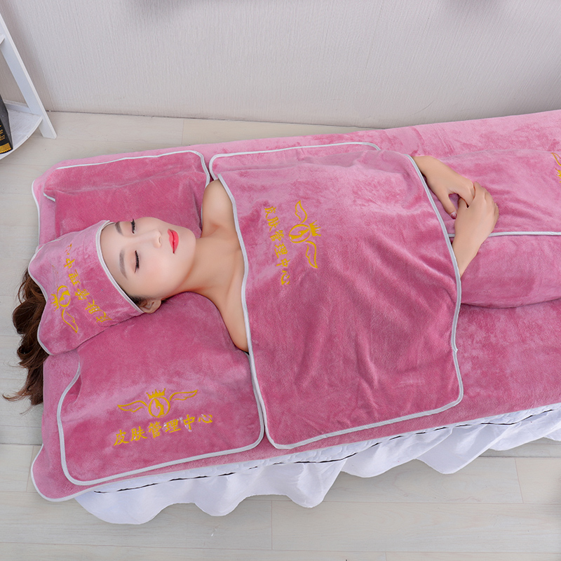 美容院专用吸水皮肤管理logo毛巾