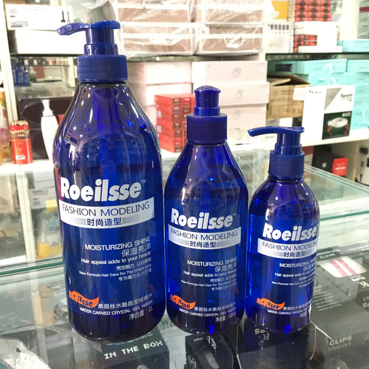 冠捷柔丽丝水雕晶莹啫喱水膏保湿光泽定型造型清爽不油不腻不起屑