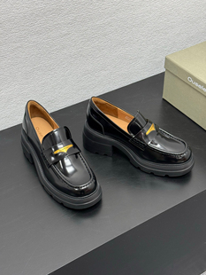 WAR 2025新款 里外全皮明星同款 小皮鞋 THE 乐福鞋 BALLET 女鞋