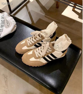 WAR2024春夏新潮款 平底休闲女鞋 明星同款 网红阿甘鞋 德训鞋 BALLET