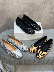 WAR 2026新款 里外全皮舒适妈妈鞋 单鞋 THE 女鞋 BALLET 平底鞋