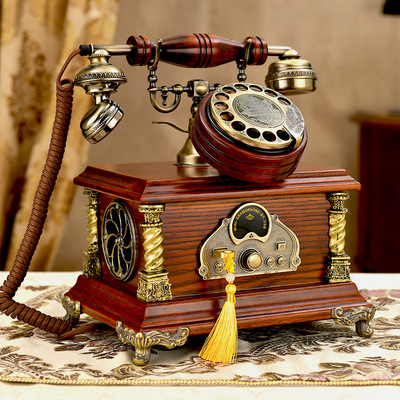 慕予臻民国欧式复古蓝牙音响电话
