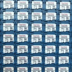 闪迪工业级TF卡64g32g16g8g存储卡MLC颗粒工控设备耐高低温SD小卡