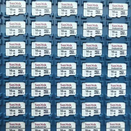 闪迪工业级TF卡64g32g16g8g存储卡MLC颗粒工控设备耐高低温SD小卡