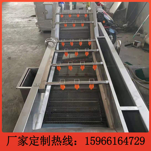 智能變頻氣泡翻滾式 全自動氣泡清洗機 噴淋式 洗菜機 蔬菜清洗機器