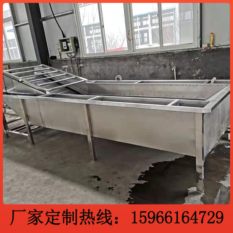 野山菌气泡清洗机 香菇蘑菇加工设备 菌菇类清洗生产线 支持定制