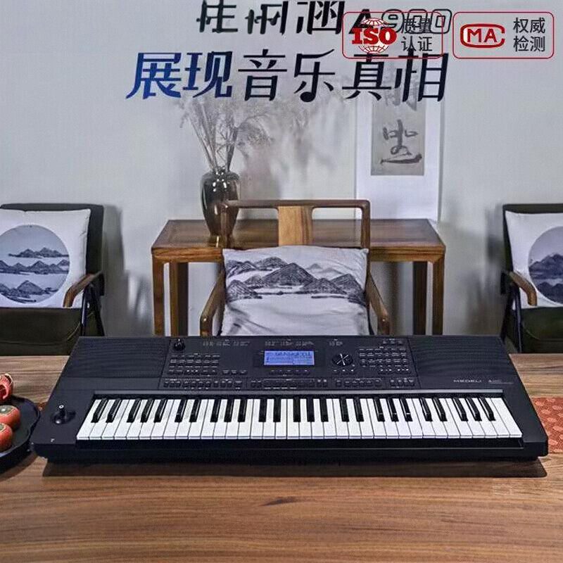 美得理a900电子琴A850家用初学幼师成年老年儿童专业考级演奏61键