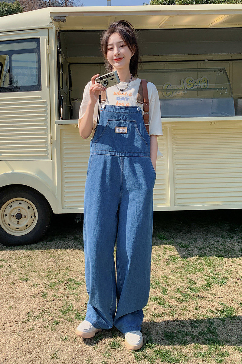 现货2023新款牛仔背带裤B121-2328-P105-K158,女装牛仔裤,昱儿e优优