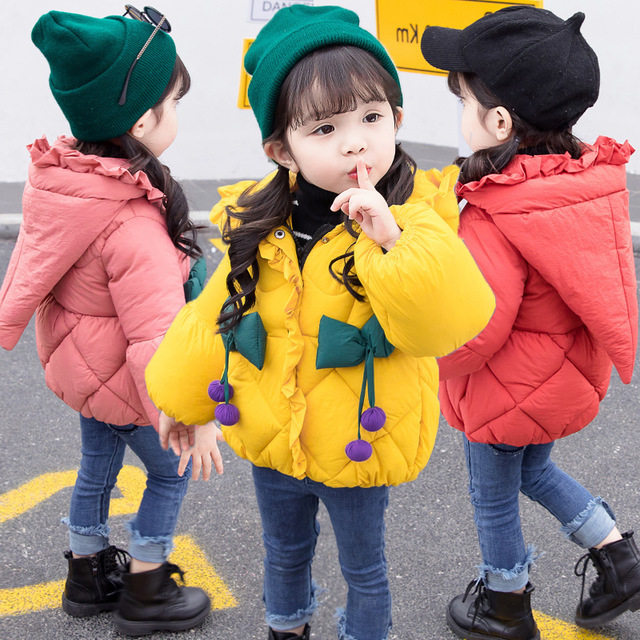 宝宝棉衣外套女冬装2019新款1-3岁女童加厚棉服2婴儿冬季保暖棉袄|ruв категории Детская одежда, ватник/хлопок - от Buy2taobao.com для оказания профессиональной услуги покупки агента Taobao