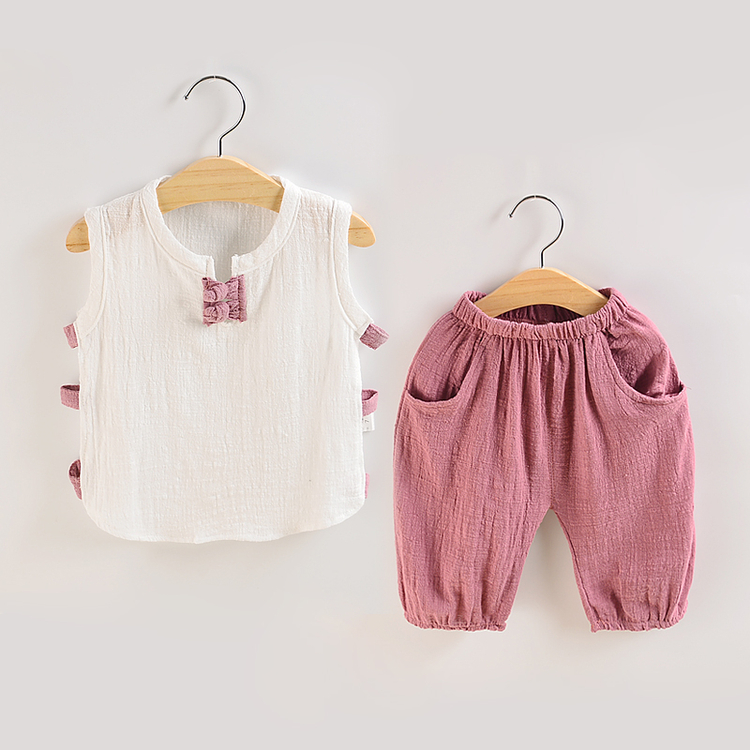 童裝男童短袖套裝2018新款女寶寶嬰幼兒童衣服兩件套1到4歲夏裝潮