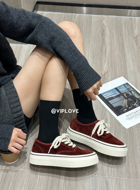 60号现货～日系复古开口笑德训鞋休闲鞋(配盒子)  G757-519