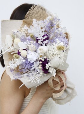 永生花束花送花生日礼物母亲节送妈妈礼物真花玫瑰花永久保鲜花