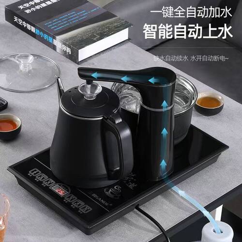 万利达家用双层防烫玻璃电热水壶