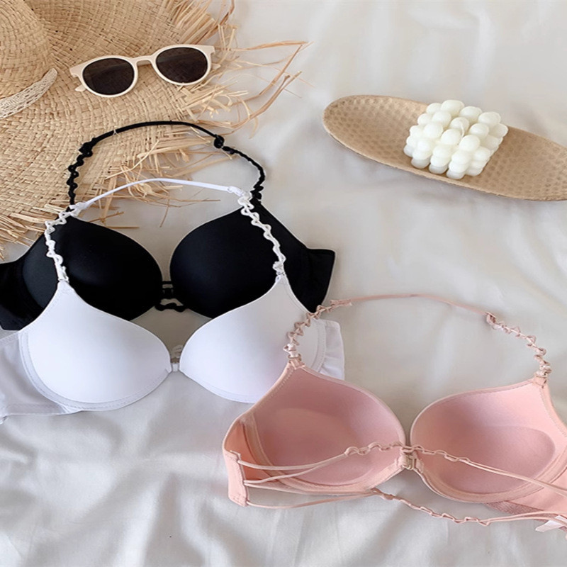 网红新款美背内衣纯欲聚拢无痕露