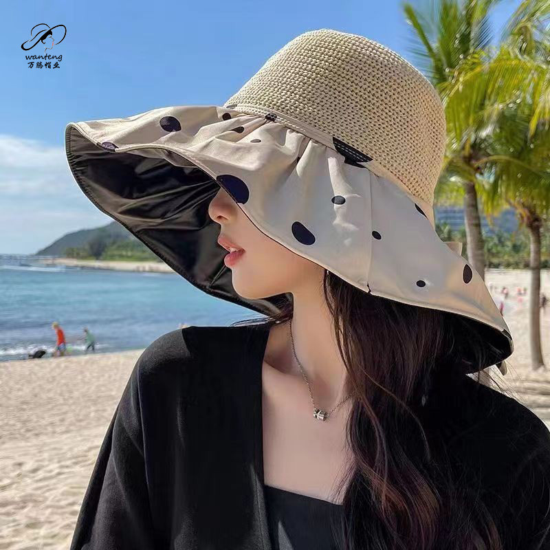 2025新款镂空拼接遮阳帽